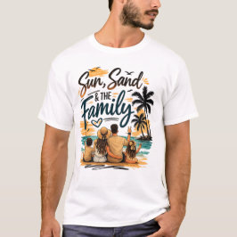 Camiseta de viaje de vacaciones familiares a la pl