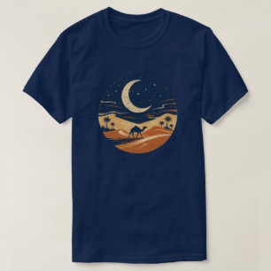 Camiseta de viaje en camello por el desierto a la