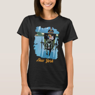 Camiseta de viaje en carruaje por el parque centra