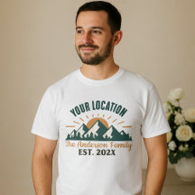 Camiseta de viaje familiar a Yellowstone | te