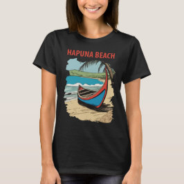 Camiseta de viaje Hapuna Beach Hawaii Outrigger