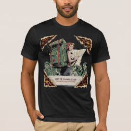 Camiseta de viaje individual clásica | Diseño de v