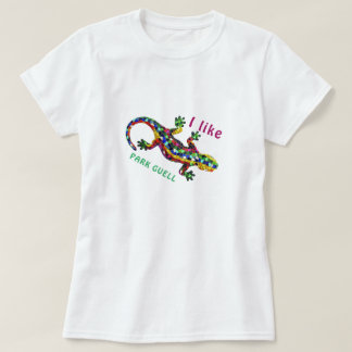 Camiseta de viaje Me encanta PARK GUELL. regalo te