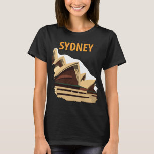 Camiseta de viaje moderna de la Casa de la Ópera d
