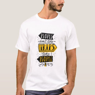 Camiseta de viaje para hombres nuevos 