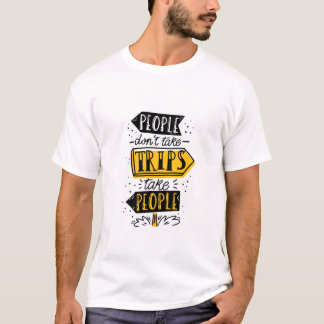 Camiseta de viaje para hombres nuevos 