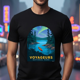 Camiseta de viaje vintage del Parque Nacional Voya