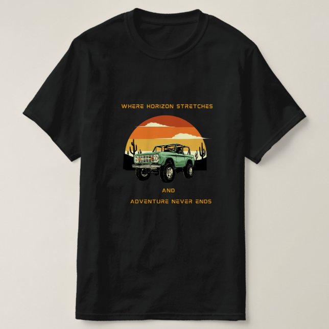 Camiseta De Viaje Y Aventura (Diseño del anverso)