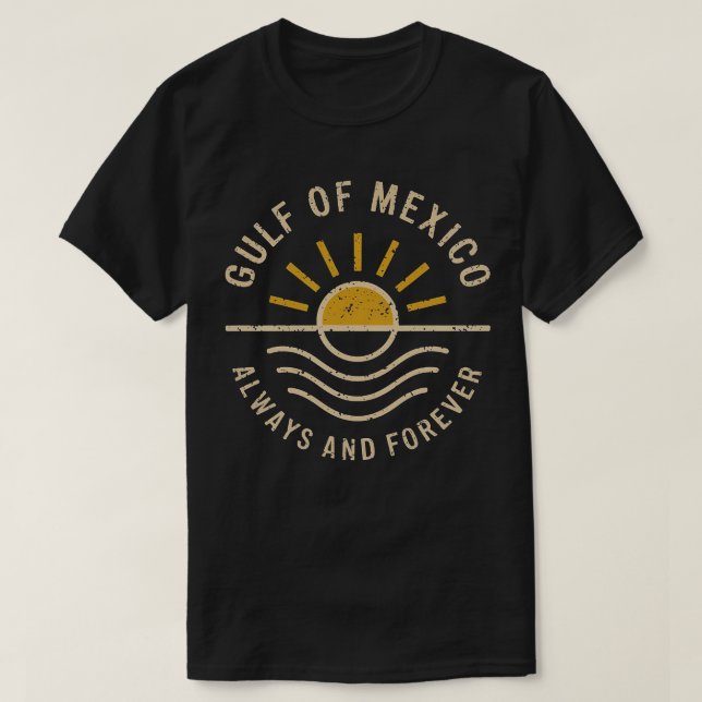 Camiseta de viajes del Golfo de México (Diseño del anverso)