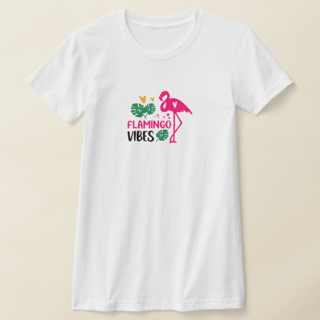 Camiseta de vibraciones de flamenco  (Distribución)