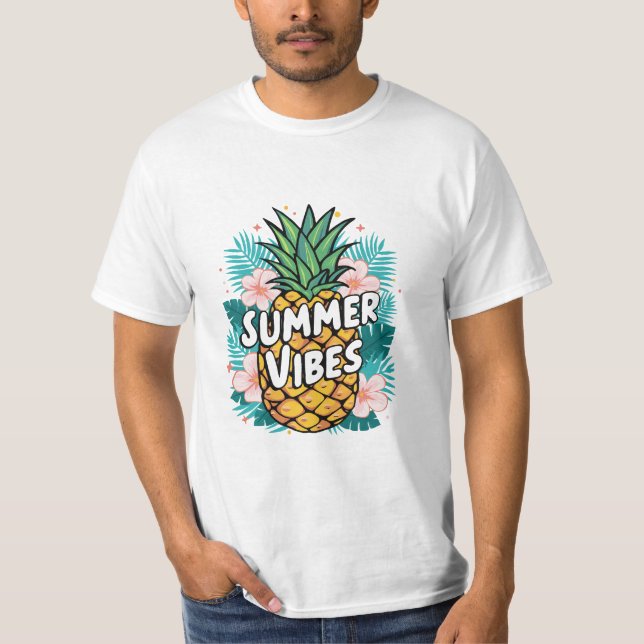 Camiseta de vibraciones de verano (Anverso)