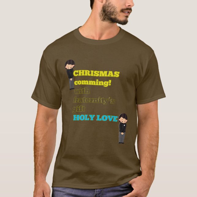 Camiseta de Vibraciones Navideñas Acogedoras (Anverso)