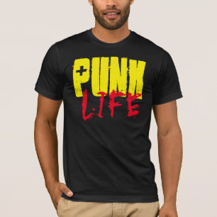 CAMISETA DE VIDA DE punk