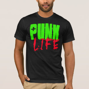 CAMISETA DE VIDA DE punk