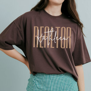 Camiseta de vida inmobiliaria personalizada para e