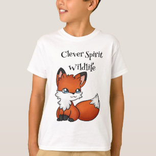 Camiseta de vida silvestre del espíritu inteligent