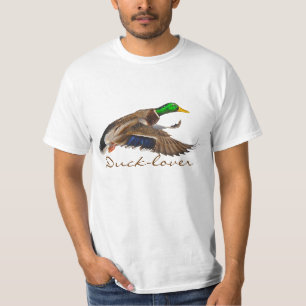 Camiseta De Vida Silvestre Del Pato Malé Volador