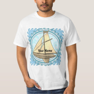 Camiseta de viejo barco de vela