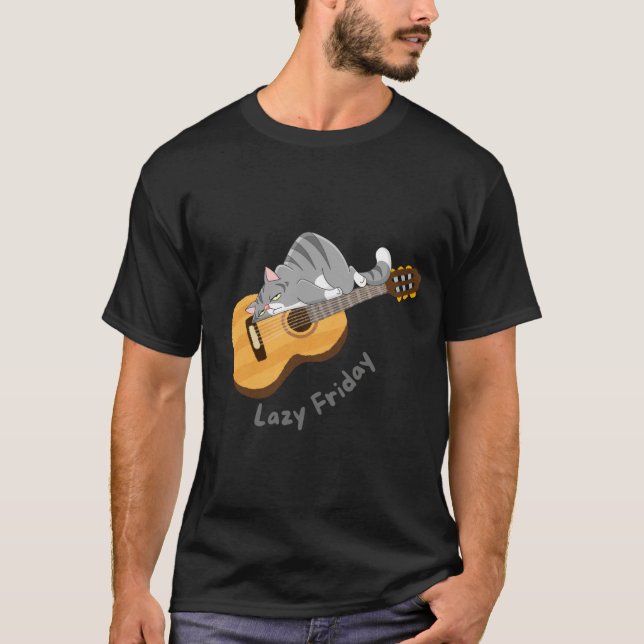 Camiseta de viernes perezoso (Anverso)