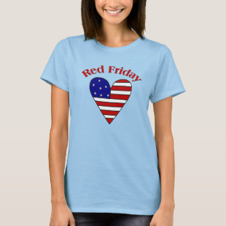 Camiseta de Viernes Rojo