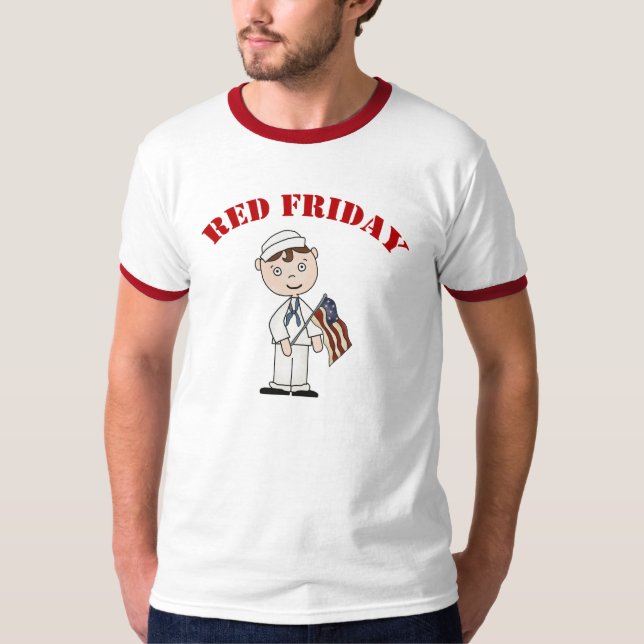 Camiseta de Viernes Rojo (Anverso)