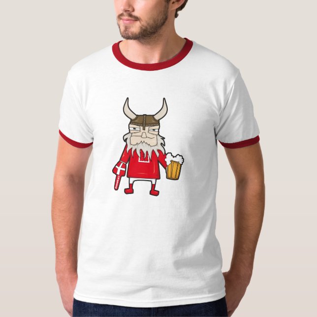 Camiseta de Viking del danés (Anverso)