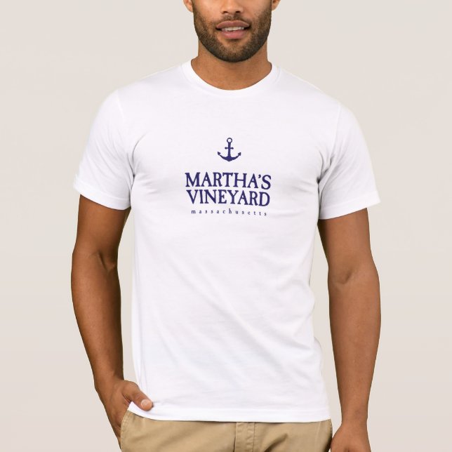 Camiseta de viñedo de Martha (Anverso)
