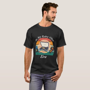 Camiseta de vinilo retro vintage