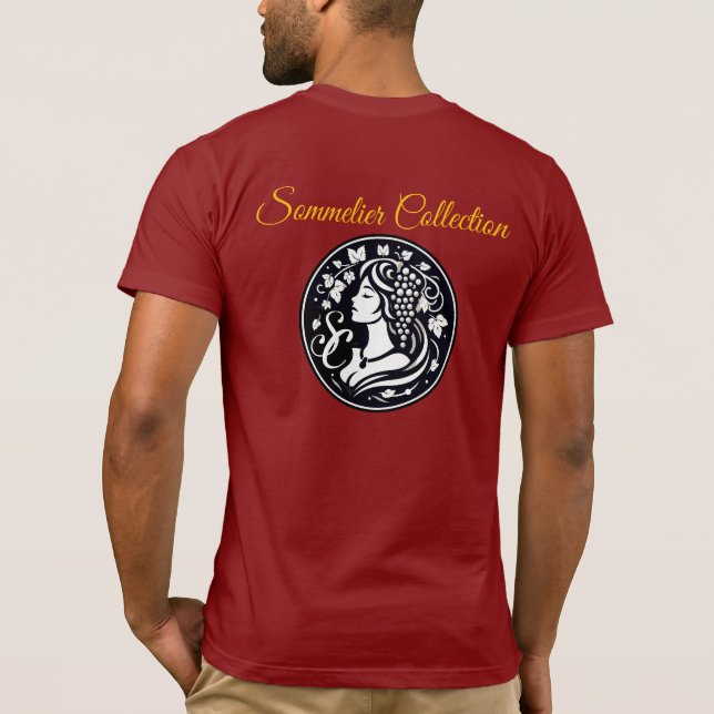 Camiseta de vino Colección Sommelier (Reverso)