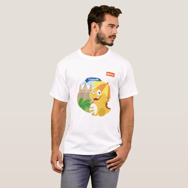Camiseta de VIPKID Camboya (Anverso completo)