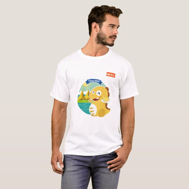 Camiseta de VIPKID Costa Rica (Anverso completo)
