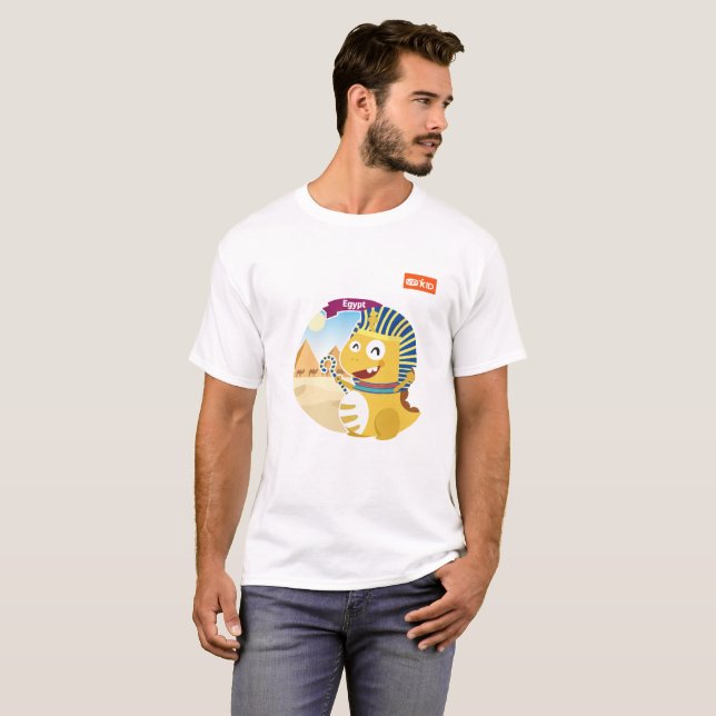 Camiseta de VIPKID Egipto (Anverso completo)