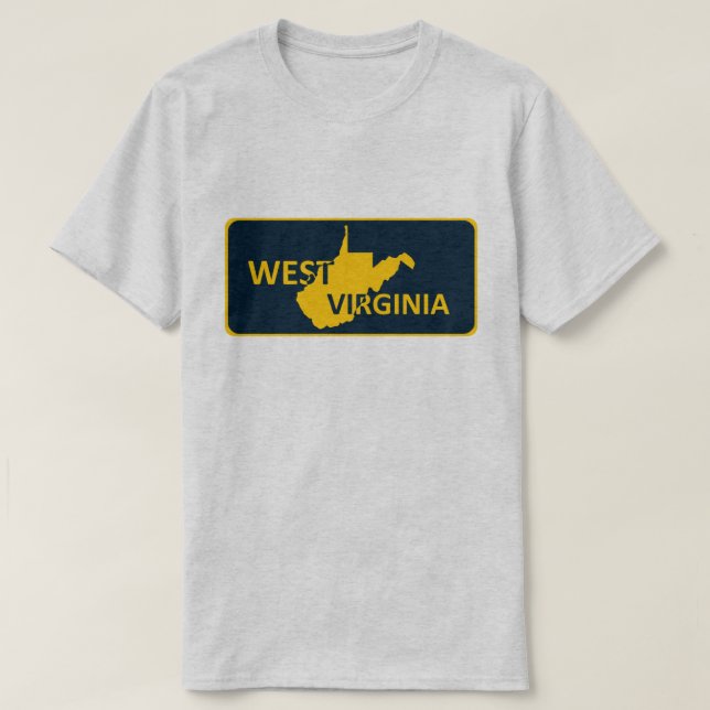 Camiseta de Virginia Occidental (Diseño del anverso)