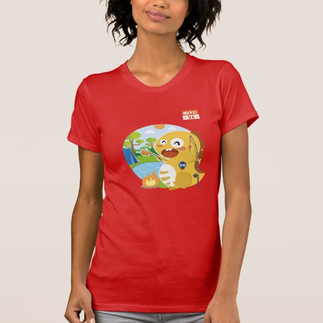 Camiseta de Virginia VIPKID (naranja) (Anverso)