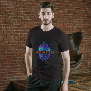 Camiseta de virus Corona