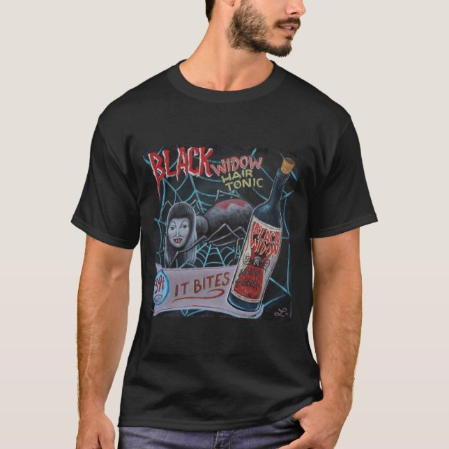 Camiseta de viuda negra (Anverso)