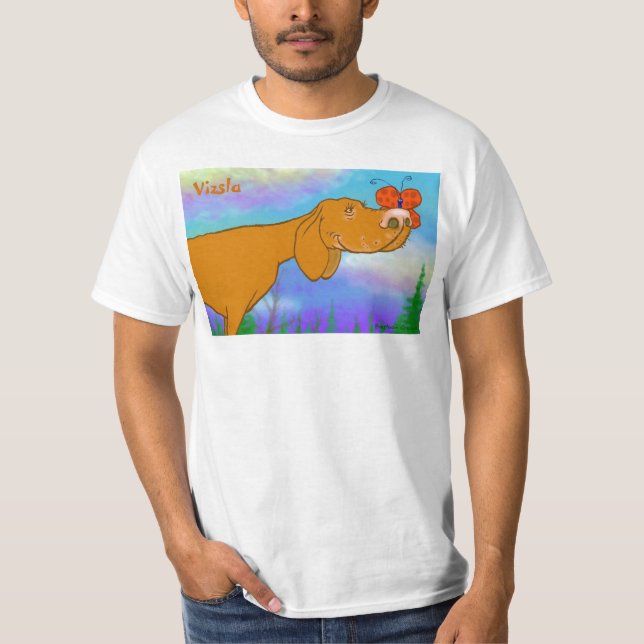 Camiseta de Vizsla 001 (Anverso)