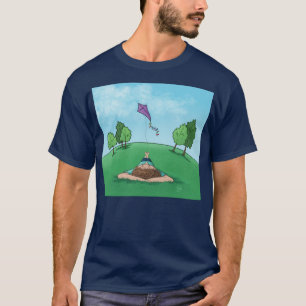 Camiseta de volar cometa