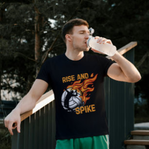 Camiseta de voleibol divertida