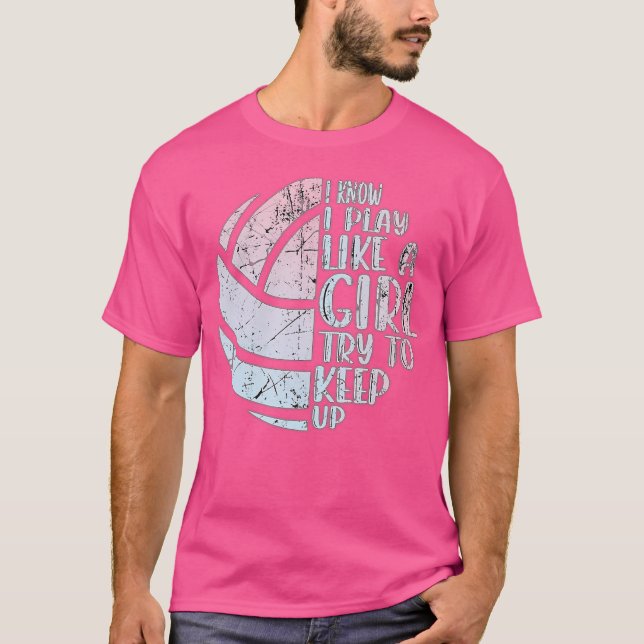 Camiseta De Voleibol Para Chicas (Anverso)