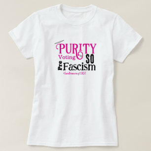 Camiseta De Votación De Pureza