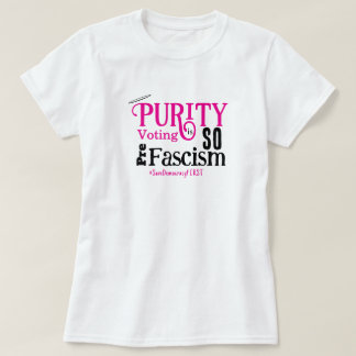 Camiseta De Votación De Pureza