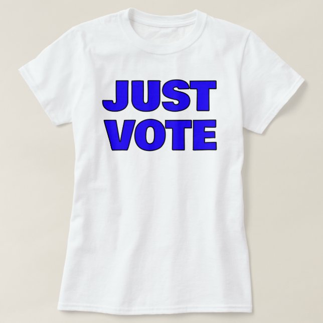 Camiseta de Voto (Diseño del anverso)