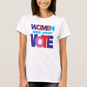 Camiseta de voto de las mujeres