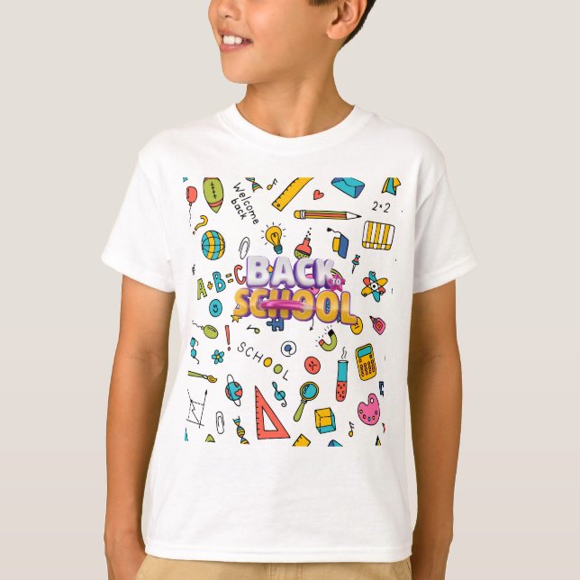 Camiseta de vuelta a clases (Anverso)