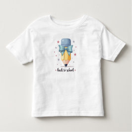 Camiseta de vuelta a la camiseta de un niño de la 