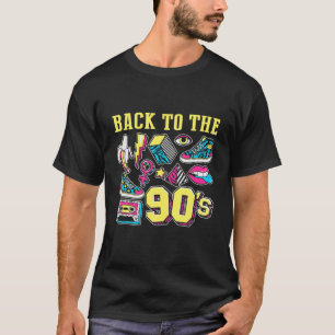 Camiseta De Vuelta A La Cinta De Cassette Vintage De Los 90
