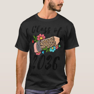Camiseta De vuelta a la clase escolar de 2036 Pencil Kids S