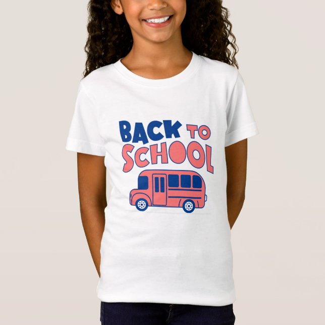 Camiseta De vuelta a la escuela (Anverso)