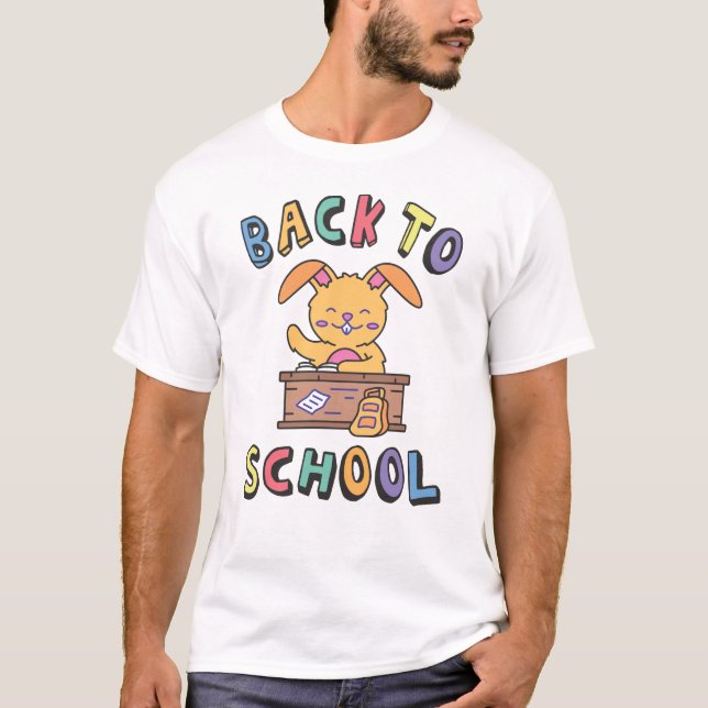 Camiseta De vuelta a la escuela (Anverso)